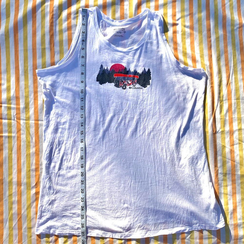 Columbia Sportswear Van Life ๐ Sleeveless Tank in Sunset Bluff Mesa ๐ถ๐ดโโ๏ธ๐ฃ NWOT - Picture 6 of 16